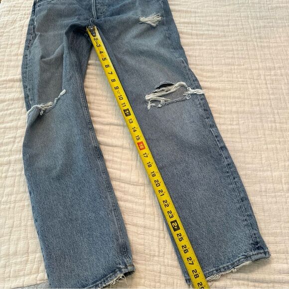 Agolde 90s Jean Size 27 Distressed - Picture 6 of 13
